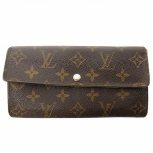 ルイヴィトン LOUIS VUITTON ポルトフォイユ サラ 長財布 モノグラム レザー M61734 茶 ブラウン 0419 ■GY14 レディース