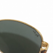 レイバン RAY BAN B&L ヴィンテージ サングラス べっ甲柄 ロゴ メタルフレーム セル モスグリーン ゴールドカラー 茶 W2190_画像7