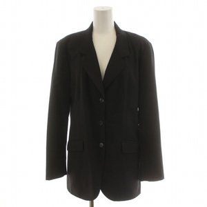  Agnes B agnes b. tailored jacket formal single 3B side Benz 2 M black black /FQ lady's 