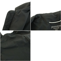 フーディニ houdini メンズベンチャーベスト Ms Venture Vest 前開き アウター ジップアップ ロゴプリント XS 黒 ブラック /YT メンズ_画像8