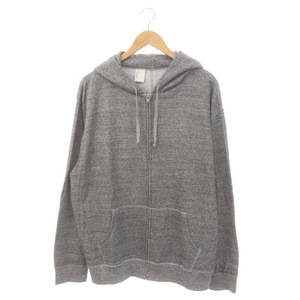 ミスターハリウッド N.HOOLYWOOD ZIP UP HOODIE ジップアップ パーカー 長袖 OVER SIZE 50 グレー /MI ■OS ■AD メンズ