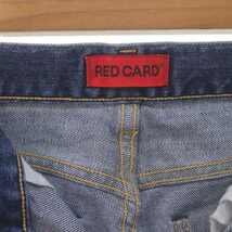 レッドカード RED CARD Anniversary Tapered デニムパンツ ジーンズ テーパード ジッパーフライ 26 ライトブルー 26403T /DO ■OS レディー_画像3