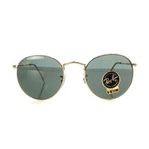 レイバン RAY BAN サングラス ROUND METAL ラウンド 度なし 50□21-145 ダークグリーン RB3447 /YO20 ■SH メンズ レディース_画像1