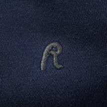 リプレイ REPLAY パーカー ジップアップ 長袖 ロゴ刺繍 L 紺 ネイビー /KW ■GY19 メンズ_画像6