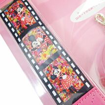 未使用品 ディズニー Disney イマジニング・ザ・マジック 蜷川実花コラボ カメラ用ストラップ 実写 ミニーマウス 旧フェイス ケース付き_画像5