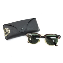 レイバン RAY BAN CLUBMASTER CLASSIC クラブマスター クラシック サングラス コンビフレーム スクエア RB3016 ブラウン系 49□21 140 メン_画像9