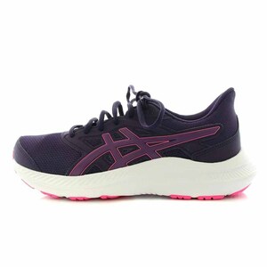 アシックス asics JOLT4 ランニングシューズ スニーカー メッシュ US7.5 24.5cm 紫 パープル 1012B421 /YI8 レディース