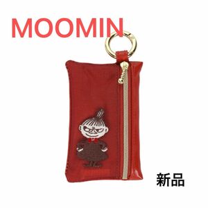 ムーミン　スマートキーケース　マイディアガール　リトルミイ ミィ　MOOMIN マルチケース　レッド　新品