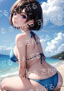 0nt [おまけあり] 化物語 羽川翼 同人ポスター A4サイズ 光沢 高品質 イラスト アート アニメ 漫画 美少女 ばけものがたり はねかわつばさ