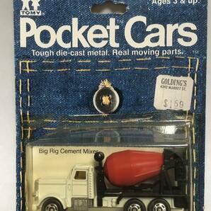 トミカ 輸出 F18-2-12 アメリカン ミキサー車 Pocket Cars 日本製の画像1