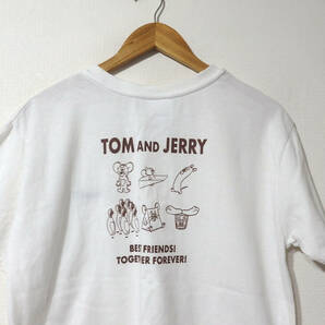 【送料無料】トムとジェリーTシャツ/Lサイズ（小さめ）S-Mサイズ相当　Tom and Jerry