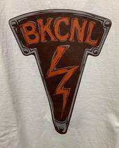 【中古】Back Channel BKCNL イラスト ロゴ Tシャツ (L) ストリート ファッション ナイトレイド バックチャンネル シュプリーム_画像2