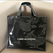 【送料無料1円〜】 COMME des GARCONS(コム・デ・ギャルソン)/PVCトートバッグ 未使用新品 上海セレクトショップ購入品 5_画像1