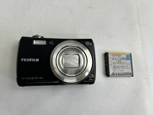 (EK)FUJIFILM フジフィルム　デジカメ　カメラ　コンカメ　F100fd ファインピクス　動作確認済み　バッテリー付き　