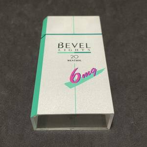 たばこ べヴェル BEVEL LIGHTS たばこ包装模型 サンプル 見本 ダミー