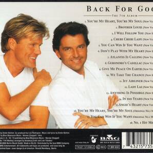 即：モダン・トーキング「 Back For Good - The 7th Album Modern Talking 」CDの画像2