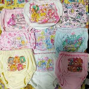 0381★委託品　プリキュアシリーズ　120サイズ　インナーセット　まとめ売り