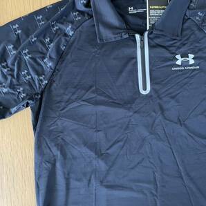 アンダーアーマーポロシャツ／under armour／Ｌサイズ／Gブラック239の画像3