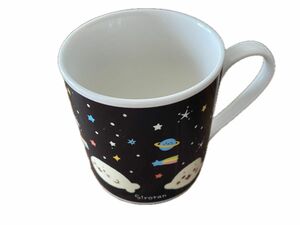 しろたん 星柄 宇宙柄 マグカップ