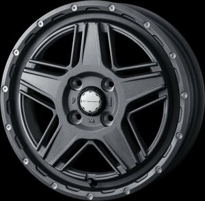 ウェッズ ホイール ウェッズアドベンチャー マッドヴァンス07 キャロル/キャロルエコ HB25S/HB35S マツダ 15インチ 4H 1本 0040542