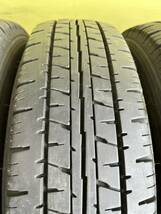 195/80R15 107/105L LT 2023年ノーマル　ダンロップ　ENASAVE 200系ハイエース純正スチール刻印HS 6穴PCD139.7 ET+35 15×6J ハブ106mm_画像8