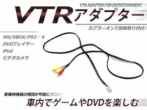 ホンダ ディーラーオプションナビ VXH-098CV デュアルサイズHDDナビコンポ 外部入力 VTR アダプター RCA変換