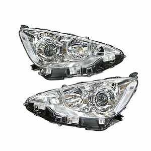  head light headlamp left right set Toyota aqua NHP10 H23.12~H26.11 previous term halogen car original type 