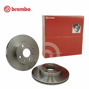 ランサーエボリューションCP9A Evo.Ⅴ/Ⅵ RS Option 17inch Bremboキャリパー装着車 一台分ブレーキローターブレンボ09.7142.31/09.7143.31