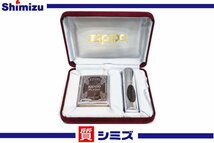 1円【ZIPPO】未使用品 ジッポ オイルライター1000個限定 オイルケース付 1994年製 喫煙具 アクセサリー ケース付◆質屋_画像1