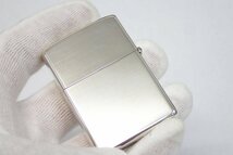 1円【ZIPPO】美品 未着火品 スターリングシルバー イタリックロゴ ジッポ オイルライター 筆記体 喫煙具 アクセサリー◆質屋_画像4