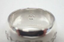 【BVLGARI】仕上げ済 ブルガリ セーブザチルドレン #47 実寸：約8号 リング シルバー925 アクセサリー◆質屋出品 質シミズ_画像3