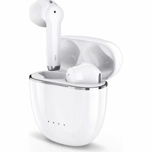 【2023新登場 & Hi-Fi Bluetooth イヤホン ワイヤレスイヤホン iOS/Android対応(ホワイト)