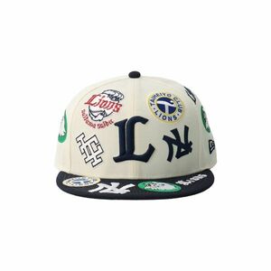 【全文必読】 未使用新品 埼玉西武ライオンズ キャップ NEW ERA×LIONS 9FIFTY ALLOVERCHROME NAVY