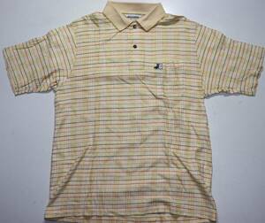Black & White^ Golf ^ рубашка-поло ^ желтый цвет ^ размер M
