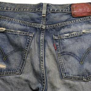 ♂ Levi’s 502 ▲USEDクラッシュ加工▲W３４の画像4