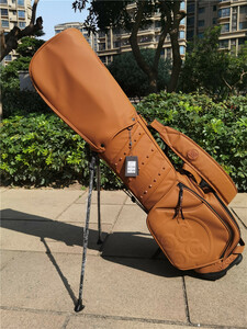 ★★★070 G/FORE キャディバッグ　 golf 9型，PU，4kg ゴルフ スポーツ