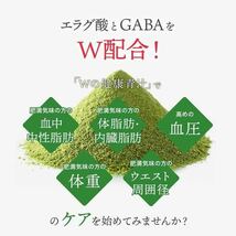 【新品未開封】 Ｗの健康青汁 新日本製薬 機能性表示食品 青汁 2箱 正規品 体脂肪 中性脂肪 GABA エラグ酸 乳酸菌 血圧_画像5