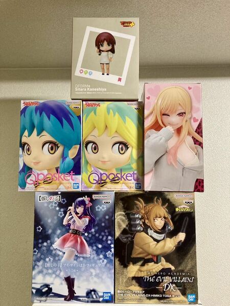 新品未開封 美少女フィギュア 6点セット #プライズ #一番くじ #うる星やつら #喜多川海夢 #推しの子