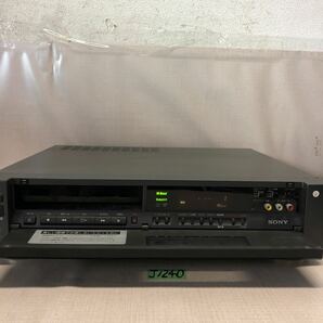 (J1240) SONY ソニー Betamax ベータマックス SL-200D ベータビデオデッキ 本体のみの画像2