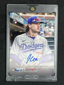 Topps Stadium Club James Outman Auto アウトマン 直筆サイン ドジャース