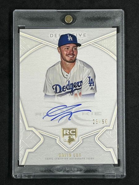 2020 Topps Definitive Gavin Lux Auto ドジャース　ギャビン・ラックス 直筆サイン RC