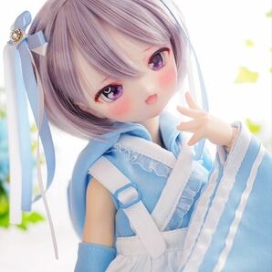 DDH-01 セミホワイト肌 カスタムヘッド(ソフビ盛り難あり)+おまけアイ3種【あるそら】 の画像8