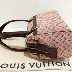 LOUIS VUITTON ★ 美品 ルイヴィトン ジョセフィーヌPM モノグラムミニ チェリー ハンドバッグ バッグの画像5