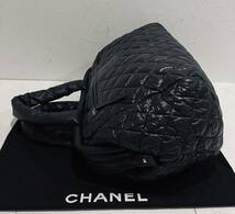 CHANEL 極上美品 シャネル コココクーン バッグ ブラック マトラッセ 黒 バック_画像5