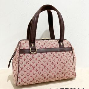 LOUIS VUITTON ★ 美品 ルイヴィトン ジョセフィーヌPM モノグラムミニ チェリー ハンドバッグ バッグの画像1