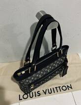 LOUIS VUITTON 極上美品 モノグラム ミニ バッグ ルシーユ ブラック ルイ・ヴィトン バック_画像2