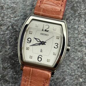 レディース腕時計 SEIKO LUKIA セイコー ルキア 8P ダイヤ 美品