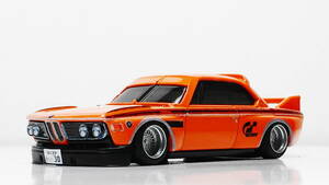 HOTWHEELS改'73 BMW 3.0 CSL深リムSSR Formula MESH車高短