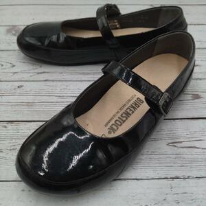 良品　BIRKENSTOCK　ビルケンシュトック　25　リズモア　黒　ストラップ