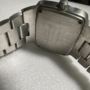 100円スタート! 最低落札価格なし NIXON ニクソン ウォッチ 腕時計 金属ベルト 100M STAINLESS STEEL ステンレス スティール JAPAN MOVTの画像5